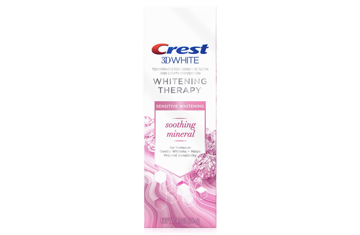 crest 3d white sensitive toothpaste