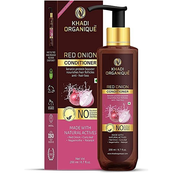 Onion Hair Shampoo for Hair Fall Control  Dry  Frizzy Hair Shampoo  Khadi  Essentials