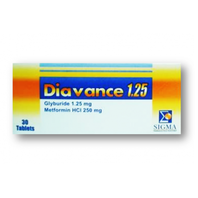6221051011362 Diavance 5Mg Tab - Image 1