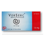 Verserc 16Mg 30Tab