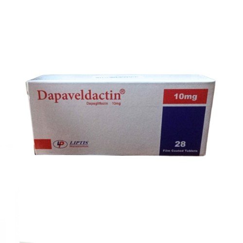 6224007706428 dapaveldactin 10 mg 28 tab. - Image 1