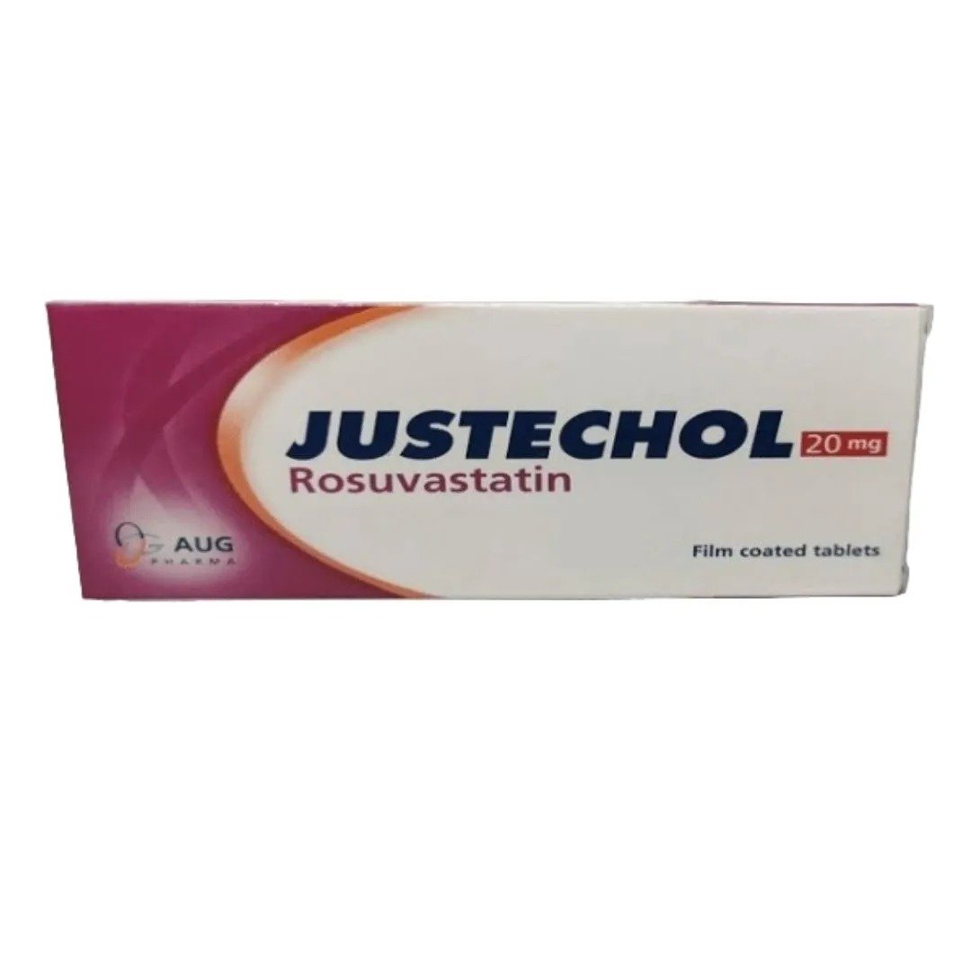 6773543231289 JUSTECHOL 20MG 28 TAB - الصورة 1