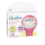 Schick Intuition Shaving Lemon Berry Breeze  4 BLADES