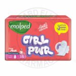 MOLPED GIRL PWR LONG 18 PADS +2 FREE