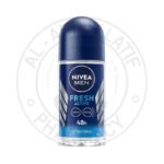 NIVEA FRESH ACTIVE MEN  ROLL-ON 50ML 15%OFF