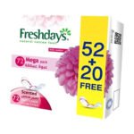 Freshdays Pantiliners Normal Scented 52 + 20 Pads