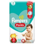 pampers pants size 3 - 58 pcs